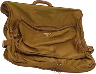 Prada Pre-owned Weekend Bags, female, Brown, Size: ONE SIZE Pre-owned Garment Cover