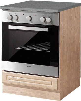 Wiho Küchen Herdumbauschrank »Linz« 60 cm breit, in Landhaus-Optik