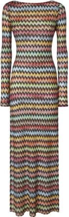Missoni Lange Cover-Up Jurk - Dames - Maxi kleedjes - Veelkleurig - 2XS - Kleedjes