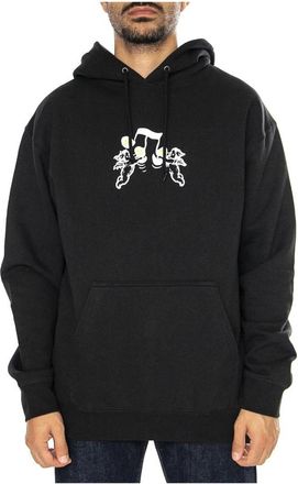 HUF Song P/O Hoodie - Heren - Hoodies - Zwart - L - Katoen - Hoodies & sweatvesten