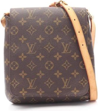 Louis Vuitton Pre-owned Cross Body Bags, female, Brown, Size: ONE SIZE Pre-owned Canvas louis-vuitton-bags