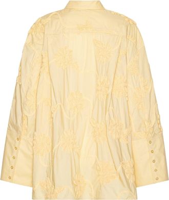 Rotate Womens Shirt Flower Italian Straw
