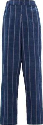 adidas originals Mw Tp Contrasting Colors Straight Sports Pants Navy Blue GN3796
