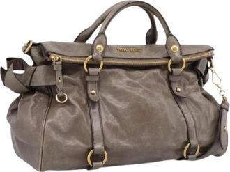 Miu Miu Borsa Pre-owned - - Pre-owned - Donna - Grigio - ONE SIZE