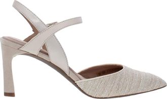 Rockport Womens Total Motion Sheehan Tweed Heels In Ivory