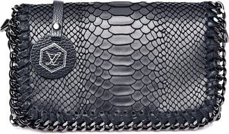 Luisa Vannini Zwart Rundleer Tas