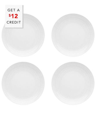Vista Alegre Mar Dessert Plates (Set Of 4) With $12 Credit