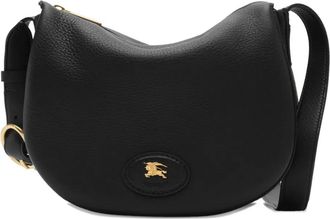 Burberry Tavistock geruite crossbodytas met tape - Zwart