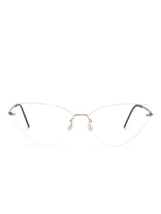 Lindberg Spirit glasses - women - Titanium - 57 - Blue