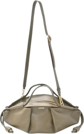 Loewe Pre-owned Handbags, female, Green, Size: ONE SIZE Pre-owned Leather handbags