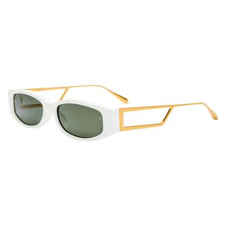 Linda Farrow Sunglasses, unisex, White, Size: 55 MM LFL