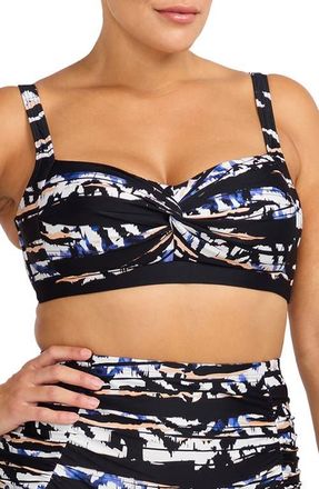 Artesands Provenance Botticelli Bikini Top in Black at Nordstrom, Size 16 Us