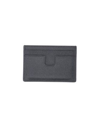 Tom Ford Mens Wallets Black Calf Leather