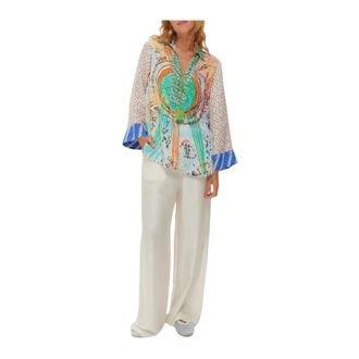 Me369 Tunics, female, Multicolor, Size: XL Lotus Chakra Tunic