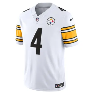 Nike DK Metcalf Pittsburgh Steelers Nike Mens Dri-FIT NFL Limited Jersey in White | 37NMPTLR7LF-3LD