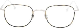 Matsuda Bril met rechthoekig montuur - Zilver