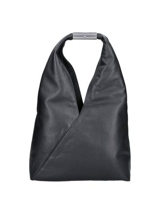 Maison Margiela Black Calfskin Handle Shoulder Bag