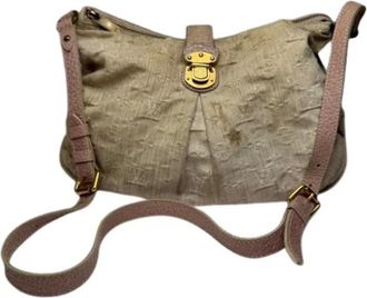 Louis Vuitton Pre-owned Cross Body Bags, female, Pink, Size: ONE SIZE Pre-owned Canvas Cross Body Bag