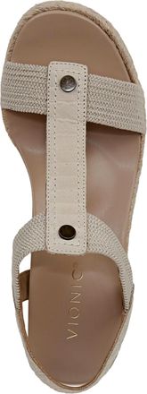 Vionic CaIera Cream Snake Leather/Fabric I8654L6101 Womens