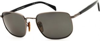 David Beckham DB 1143/S 0KJ1 M9 Dark Ruthenium/Grey Polarized