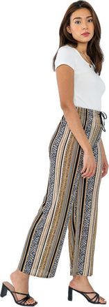 Generic Womens Animal Leopard Zebra Print Wide Leg Palazzo Trousers Plisse Pants Stretch Waist Comfortable Bottoms (UK, Alpha, L, XL, Regular, Regular, Stone 