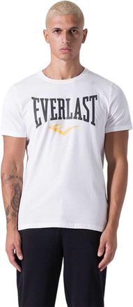 Everlast Fitted Logo Short Sleeve T-Shirt L White