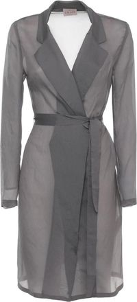 Marella Jassen, Dames, Grijs, S, Linea Emme Blazer