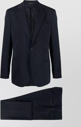 Giorgio Armani tailored suit notch lapels chest pocket
