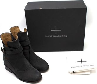 Thakoon Addition Black Fiona 1 Ankle Boots Size 36