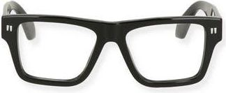 Off-white Style 78 Square Optical Glasses in Black at Nordstrom Rack