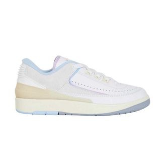 Nike Dames/Dames Air Jordan 2 Retro Leather Low Trainers (Wit/Cr&egrave;me)