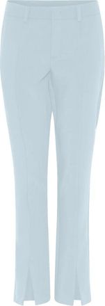 C.Ro Slim-fit broek - Dames - Slim Fit Broeken - Blauw - L - Leer - Broeken