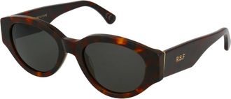 Retro Superfuture Drew Mama Zonnebril - unisex - Zonnebrillen - Bruin - 53 MM - Accessoires