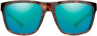 Smith Barra 59mm ChromaPop Polarized Sunglasses in Tortoise /Opal at Nordstrom