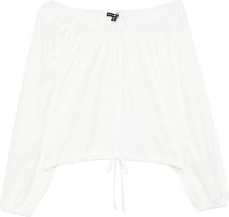 James Perse Top a maniche lunghe - Bianco