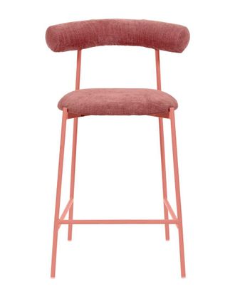 TOV Furniture Liliana Velvet Counter Stool