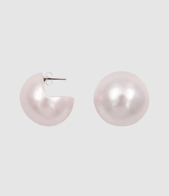 Essentiel Boucles dOreilles Kolisee Cr&egrave;me