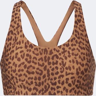 The Upside Javan Jade leopard-print sports bra
