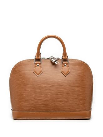 Louis Vuitton 2006 Epi Alma PM handbag - women - Leather - One Size - Brown