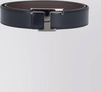 Tod's leather reversible belt