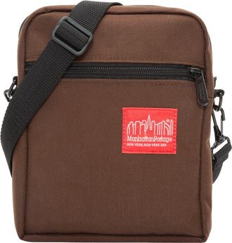 Manhattan Portage City Lights Compact Crossbody Bag, Fits Phone, Wallet & Daily Essentials in Dark Brown at Nordstrom, Size Small