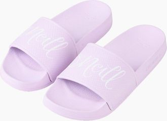 O'Neill Womens ONeill Womens Script Slides - Purple/Purple - Size: 7/8 uk
