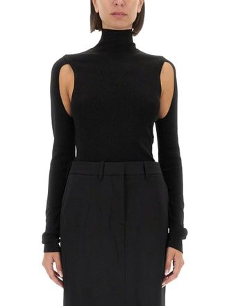 Helmut Lang High Neck Slim-Fit Top