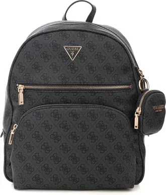 Guess Dames, Tassen, Zwart, Maat: ONE Size Leer