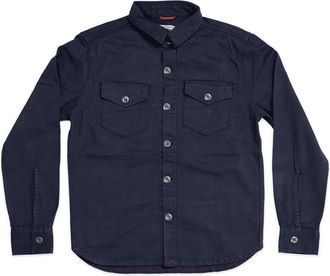 Iron And Resin Mens Bull Denim Mission Shirt In Charcoal