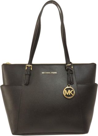 Michael Kors Black Pvc Tote Bag (Pre-Owned)