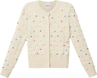 Isabel Marant Cardigan - Dames - Truien - Veelkleurig - Maat: XS Wol