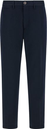 Boggi Milano Broek van stretch-katoen - Blauw