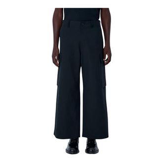 Comme Des Gar&ccedil;ons Wide Trousers, male, Black, Size: L Wide-Leg Pocket Pants