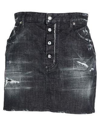 Dsquared2 BOTTOMWEAR - Denim skirts on YOOX.COM